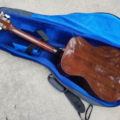 Vintage 1973 Yamaha FG-110E Acoustic Electric Guitar- Natural - Rare Model! image 3