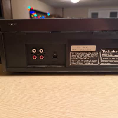 Technics RS-T19 Double Cassette Deck Play & Record - New Belts Works Great Rare! image 11