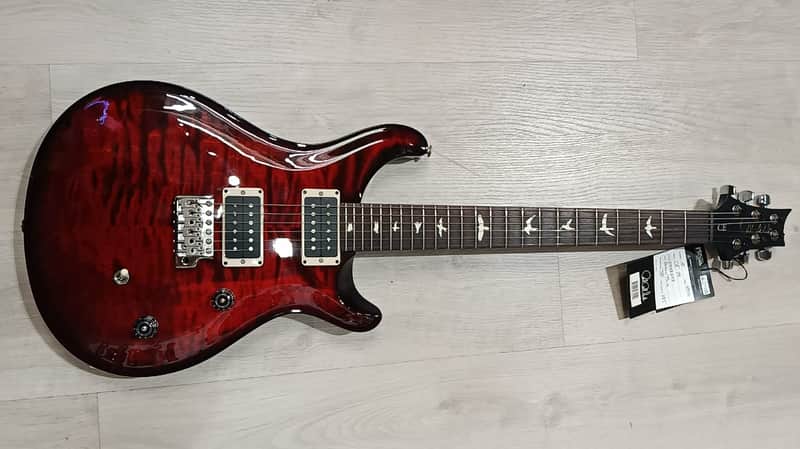 PRS CE24 CCFR Fire Red Burst image 1