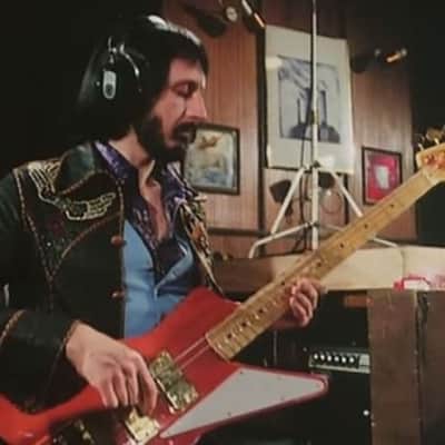 Fender Precision 1975 Explorerbird  John Entwistle - Red image 2