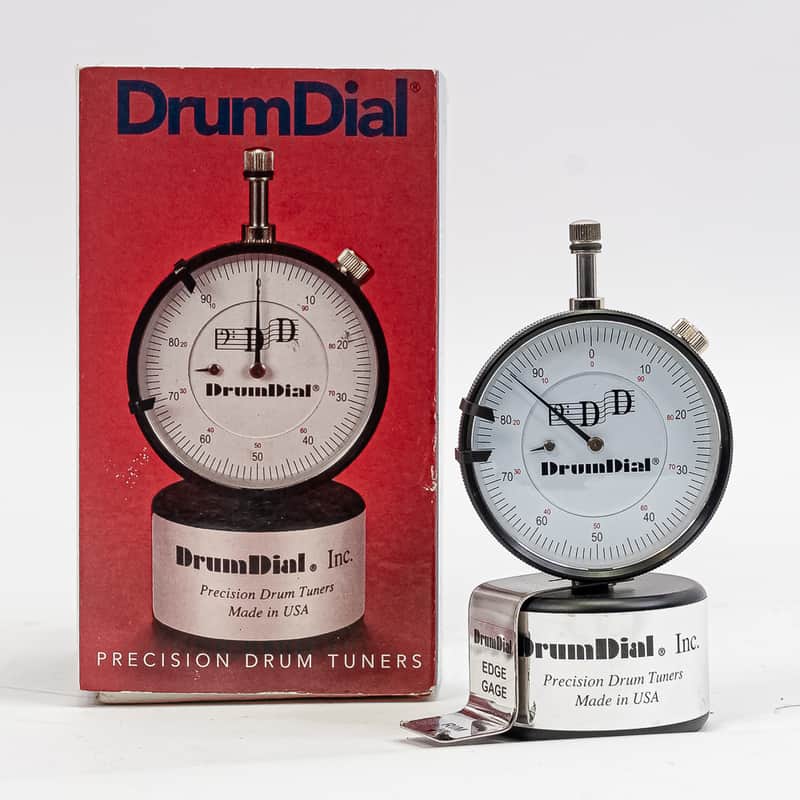 DrumDial Drum Tuner with Edge Gauge and Locking Bezel – with Original Box image 1