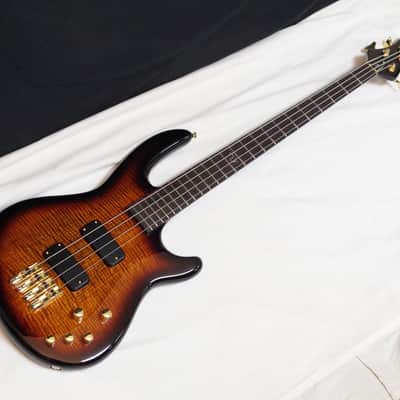 DEAN Edge PRO 4-string BASS guitar NEW Tiger Eye - Active - Neck-through - B imagen 1