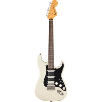 Squier Classic Vibe 70s Stratocaster HT HSS LRL Olympic White - Electric Guitar image 1