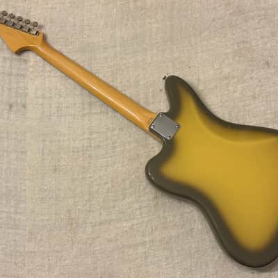 2004 Fender Japan JG-66 Jaguar Limited Edition Antigua Finish + G&G Deluxe Case Hang Tags Duncan Hot Jag Upgrade image 12
