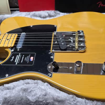 Fender American Professional II Telecaster BRAND NEW LEFT HAND 75th Anniversary 2021 Butterscotch Blonde Ash Body USA LH Lefty Handed Tele Guitar image 5