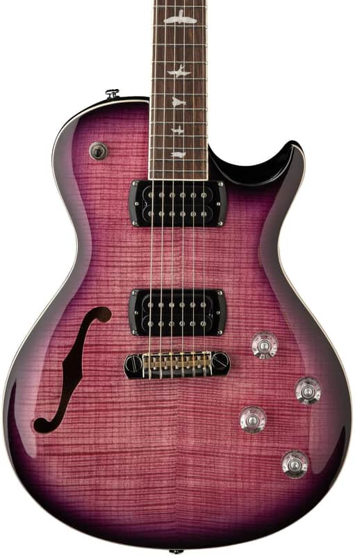 PRS SE Zach Myers 594 Semi-hollow Electric Guitar - Elderberry Burst image 1