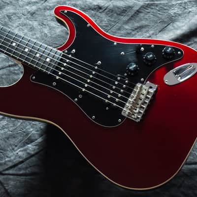 Fender Japan Aerodyne II HSS Stratocaster - Candy Apple Red - VERY GOOD condition image 2