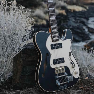 TMG Gatton Tele - Charcoal Frost image 7