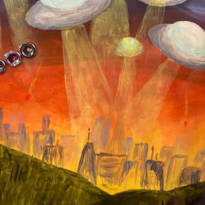 Halliday Guitars Haggerty 2022 - Alien Invasion image 9