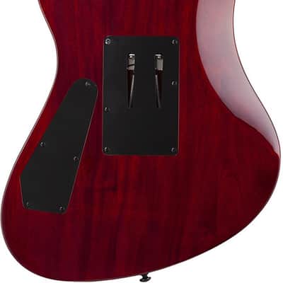 Schecter 1753-SHC Synyster Standard Plus 6 String Electric Guitar - Transparent Deep Red (1753) image 2