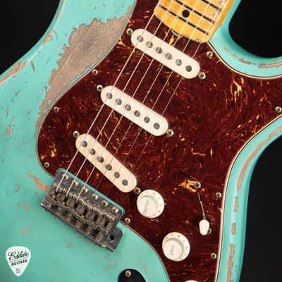 Fender Custom Shop Masterbuilt 1969 Stratocaster Relic - Sea Foam Green image 13