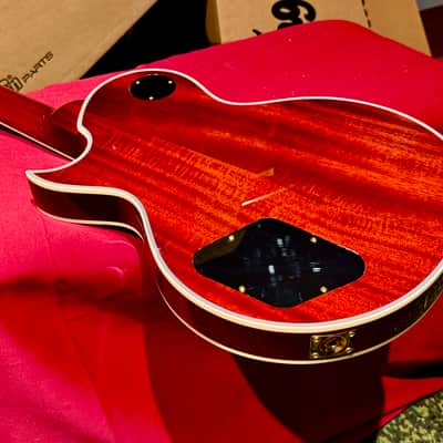 Vintage Guitars V100 30 ANNIVERSARY GREEN BURST W/ Bag image 24