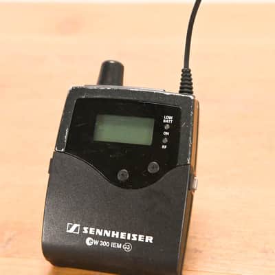 Sennheiser ew 300 IEM G3 Wireless IEM System - A1 Range NO POWER SUPPLY CG01ZVW image 10
