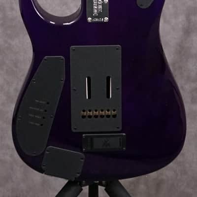 Ernie Ball Music Man JP15 Electric Guitar Purple Nebula Flame Finish - W/Setup & Case image 5