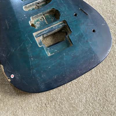 HSH Quilted Maple Top Guitar Basswood Body image 4