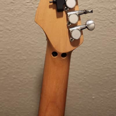 Warmoth STRAT STYLE GUITAR - Green flamed maple image 6