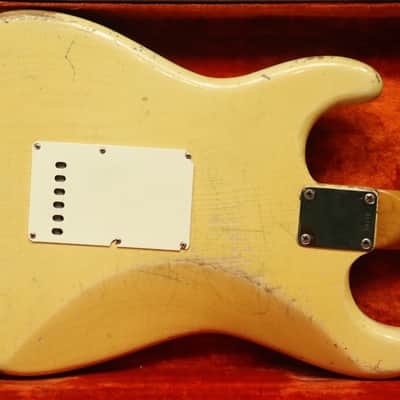 Fender Stratocaster 1960 Original Ash Blonde White image 2