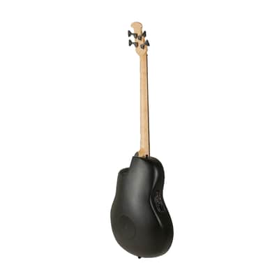 Ovation B778TX-5 Pro Series Elite TX Mid Depth Maple Neck 4-String Acoustic-Electric Bass Guitar image 5