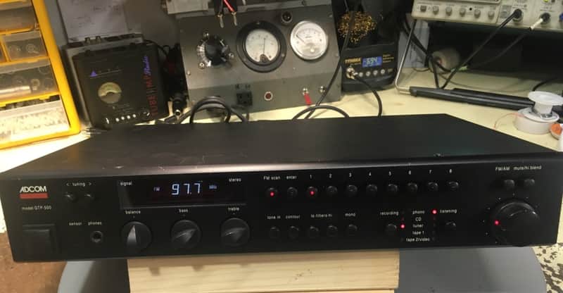 Adcom GTP-500 Hifi Tuner Preamplifier