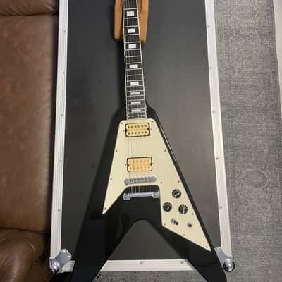 ESP Edwards E-FV-120D Flying V 2005 - Black image 1