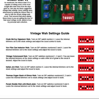 Wilson Effects Wilson Wah V2 image 6
