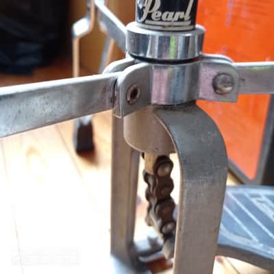 Pearl H-800W Hi-Hat Stand - Double Braced, Swivel Legs (Vintage 90s) 90s - Chrome image 7