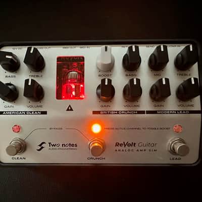 Two Notes Revolt Guitar 3 Channel Analog Amp Sim Pedal image 2