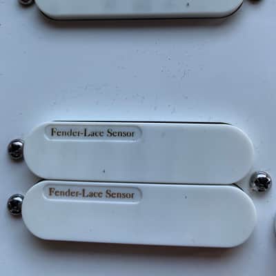 Fender Jeff Beck Stratocaster Strat Lace Sensor Loaded Pickguard mid 1990's image 3