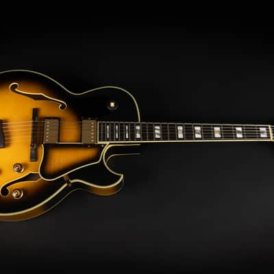 2021 Ibanez LGB300-VYS George Benson Signature - Vintage Yellow Sunburst | Japan 16.5'' Hollowbody Archtop Jazz Guitar Super 58 Humbucker | CoA OHSC image 3