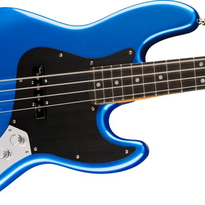 Fender American Ultra II Jazz Bass Ebony Fingerboard - Noble Blue image 4