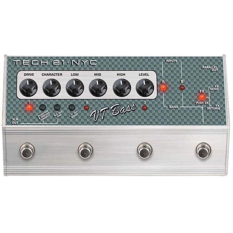 TECH 21 VT Bass Deluxe ベースエフェクター VT Bass Deluxe – Tech 21 NYC