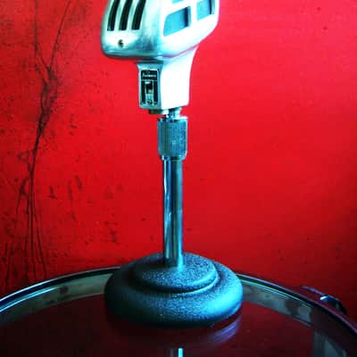 Vintage 1940's era Atlas Sound DS7 cast iron microphone desk stand Shure Electro Voice DS5 DS10 # 1 image 9