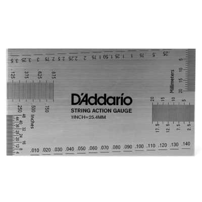 D'Addario PW-SHG-01 String Height Gauge - Accessory for Guitars image 1