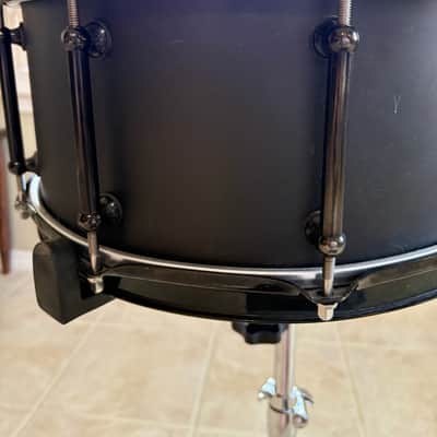 Pearl UCA6514 UltraCast Aluminum 14x6.5" Snare Drum - Matte Black image 8