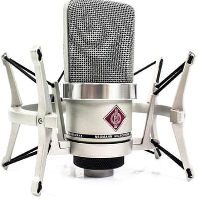 Neumann TLM 102 Large Diaphragm Cardioid Condenser Microphone Studio set image 1