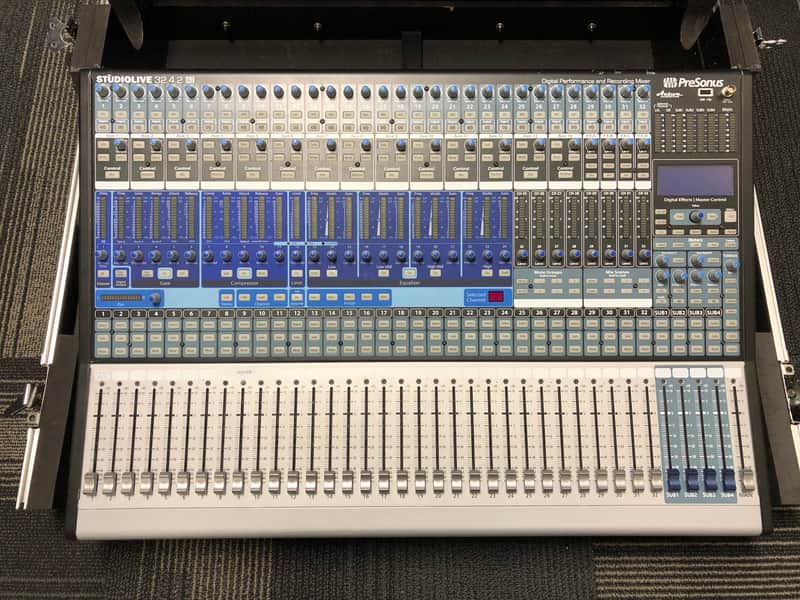 PreSonus StudioLive 32.4.2 AI with Road Case and cables. image 1