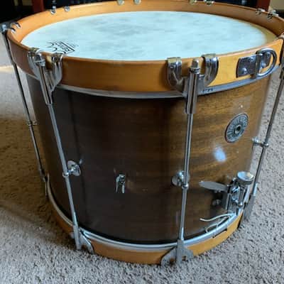 1950's Gretsch Marching Snare Drum w/ Case - 10X14 imagen 5