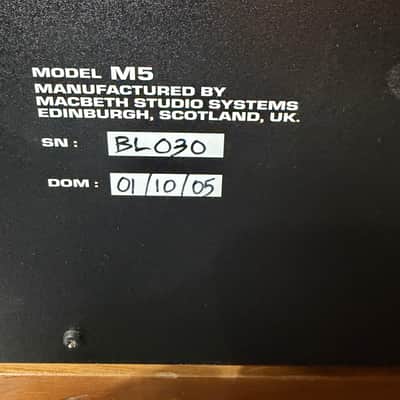 MACBETH STUDIO SYSTEMS M5(serialnumber 30) 2005 - Black image 6