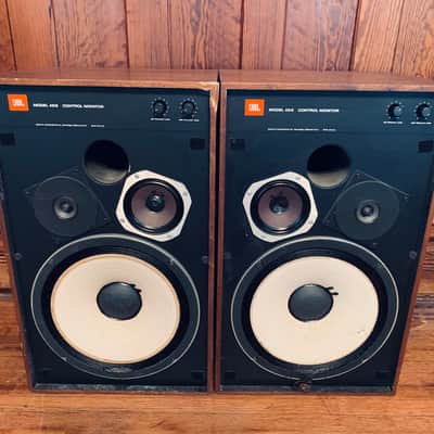 Vintage pair of JBL 4312 Control Monitor speakers image 1