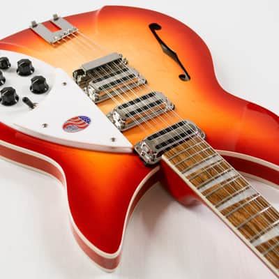 Rickenbacker 1993 Plus Semi-Hollow Electric Guitar - Fireglo image 4