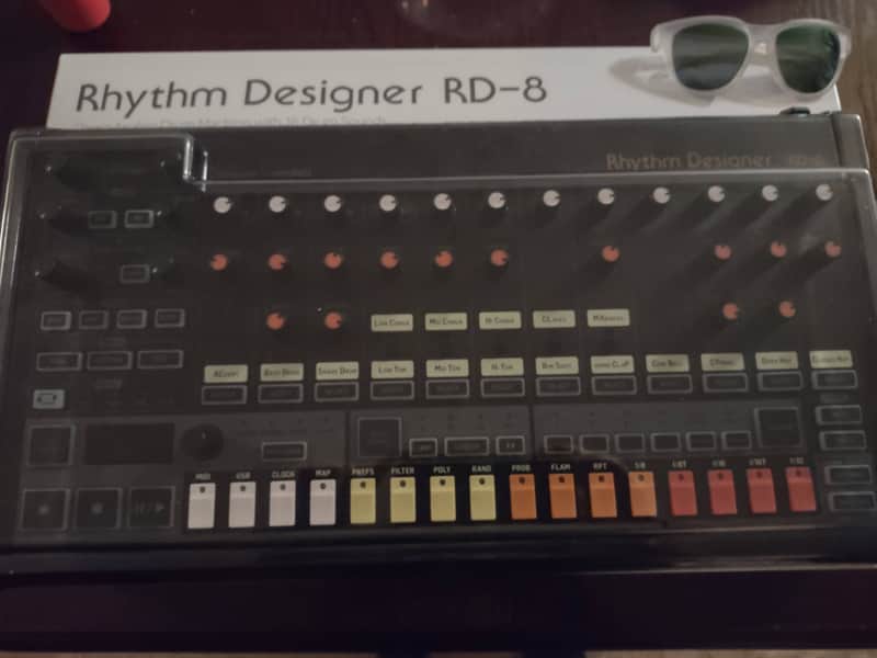 Behringer RD-8 Rhythm Designer with Deck Saver image 1
