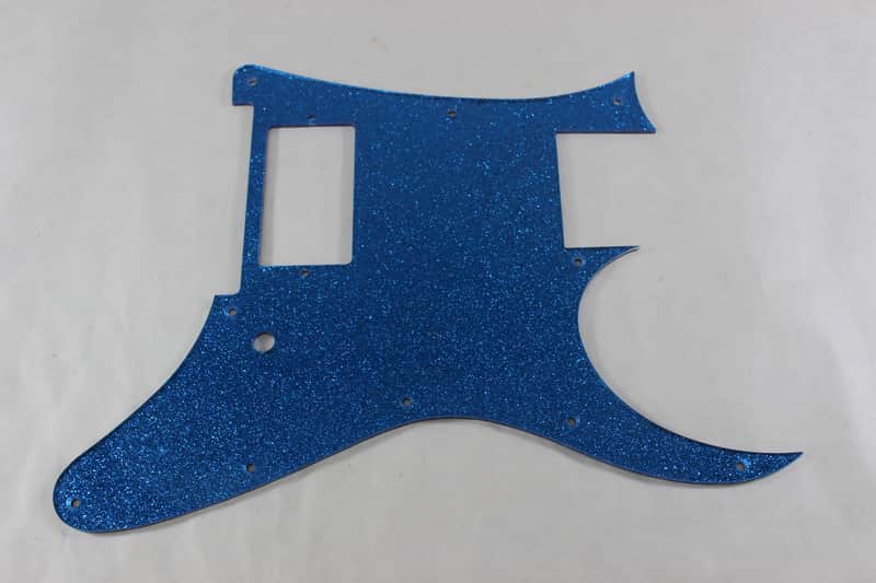 Blue Glitter Sparkle HXX Pickguard fits Ibanez(TM) RG550 Jem  RG image 1