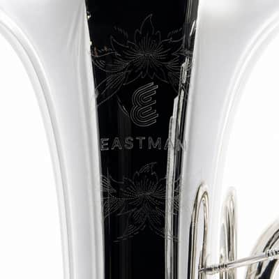 Eastman EBC832S Professional 4/4 CC Tuba in Silver Plate SN Y2500356 image 2