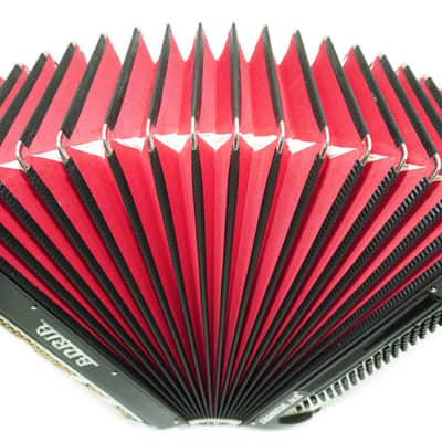 Adria Cromaton IV.A Grand Luxe 5 Row Button Accordion 120 Bass, made in Italy, Cassotto, C Griff, includes Straps and Hard Case, 2715 image 6