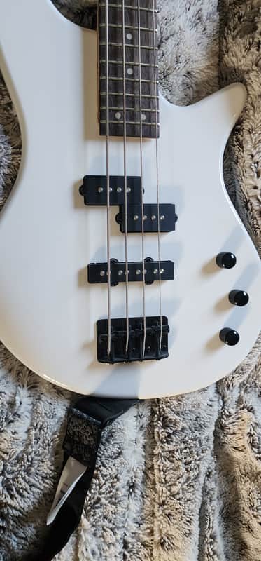 Jackson JS Series Spectra Bass JS2 - Snow White image 1