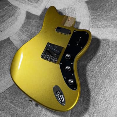 Tone Bakery Jazzbird T Mahogany Jazzmaster Body - Metallic Gold image 3