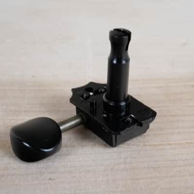 Tokai Deluxe Machine Head Black High E Treble Side Tuner for Stratocaster, Telecaster, GoldStar Sound, Silver Star, Tuners Springy Sounds, ect image 2