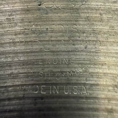 Zildjian 20" 50’s Large Stamp Sizzler Ride Cymbal image 6