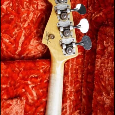 Fender Custom Shop 1966 Jazz Bass Journeyman Relic – Aged Daphne Blue w/ Matching Headstock, OHSC image 5