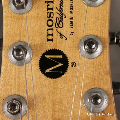 1971 MOSRITE 350 Mono Walnut Burst image 4